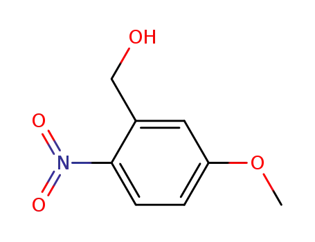 Molecular Structure of 879-55-0 (5-Methoxy-2-nitrobenzyl alcohol)