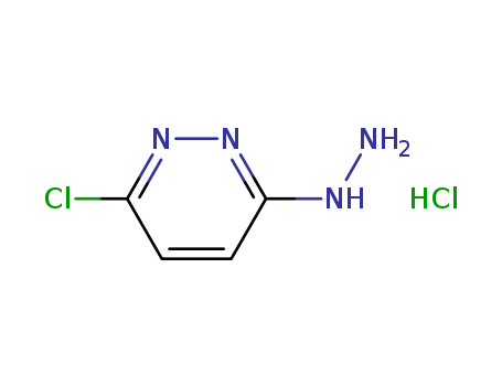 Pyridazine, 3-chloro-6-hydrazino-, hydrochloride