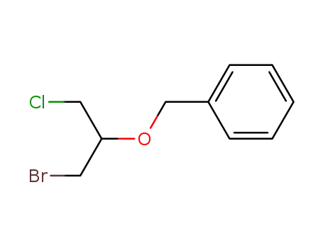 Molecular Structure of 54307-67-4 (Benzene, [[2-bromo-1-(chloromethyl)ethoxy]methyl]-)
