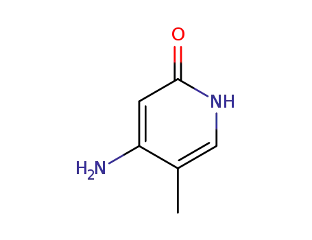 Molecular Structure of 95306-64-2 (4-Amino-2-hydroxy-5-methylpyridine)