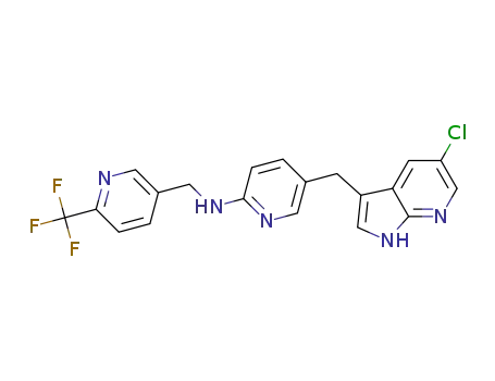 Molecular Structure of 1029044-16-3 (PLX3397 (Pexidartinib))