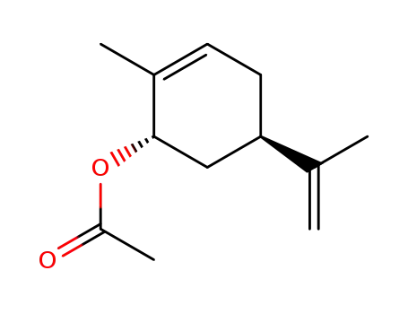 Molecular Structure of 7053-79-4 (L-CARVYL ACETATE)