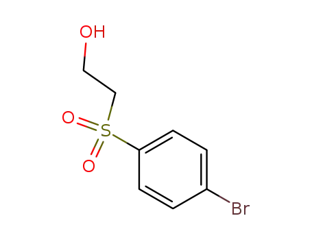 Molecular Structure of 107737-89-3 (4-(2-hydroxyethylsulfonyl)bromobenzene)