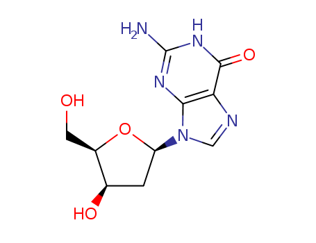 2-Amino-9-(2-deoxy-β-D-threo-pentofuranosyl)-1,9-dihydro-6H-purin-6-one