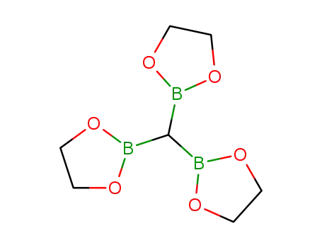 Molecular Structure of 59278-44-3 (tris(ethylenedioxyboryl)methane)