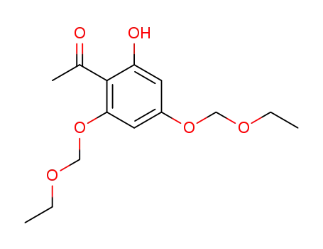 1-[2-하이드록시-4,6-비스(에톡시메톡시)페닐]에타논