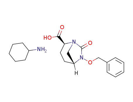 (2S,5R)-6-(benzyloxy)-7-oxo-1,6-diazabicyclo[3.2.1]octane-2-carboxylic acid cyclohexylamine salt