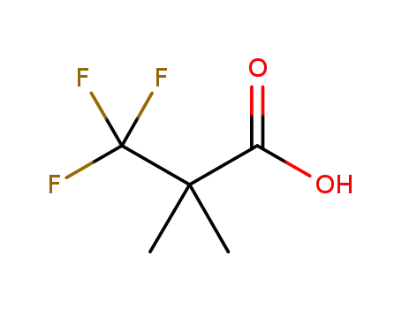 Molecular Structure of 889940-13-0 (3,3,3-TRIFLUORO-2,2-DIMETHYLPROPIONIC A&)