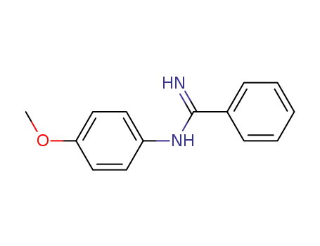 Benzenecarboximidamide, N-(4-methoxyphenyl)-
