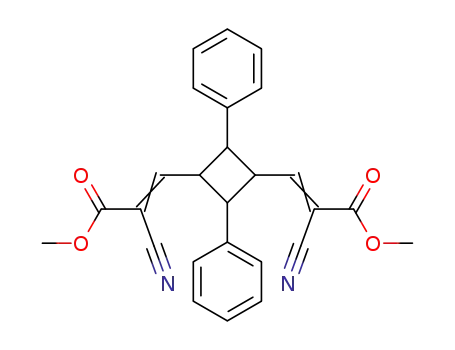 2,2'-dicyano-3,3'-(2,4-diphenyl-cyclobutane-1,3-diyl)-di-acrylic acid dimethyl ester