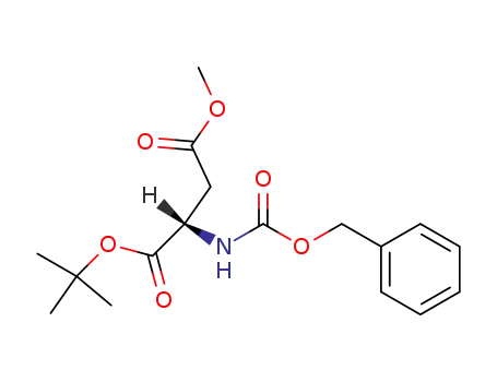 β-Methyl α-tert-butyl (2S)-N-(benzyloxycarbonyl)aspartate