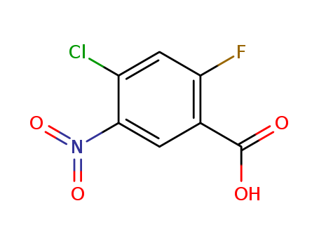 4-Chloro-2-fluoro-5-nitro-benzoic acid cas no. 35112-05-1 98%