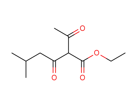 2-acetyl-5-methyl-3-oxo-hexanoic acid ethyl ester