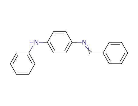 Molecular Structure of 14992-79-1 (1,4-Benzenediamine,N1-phenyl-N4-(phenylmethylene)-)