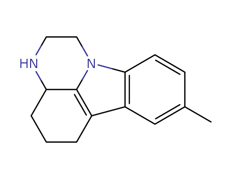 8-Methyl-2,3,3a,4,5,6-hexahydro-1H-pyrazino-[3,2,1-jk]carbazole methanesulfonate
