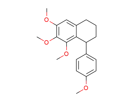 1-(4-methoxyphenyl)-6,7,8-trimethoxytetralin