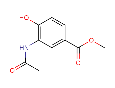 methyl 3-(N-acetyl)amino-4-hydroxybenzoate