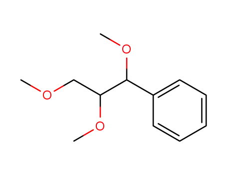 Molecular Structure of 20637-31-4 (1,2,3-Trimethoxy-1-phenylpropane)