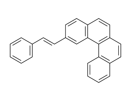 (E)-1-Phenyl-2-(2-benzo<c>phenanthrenyl)ethylene