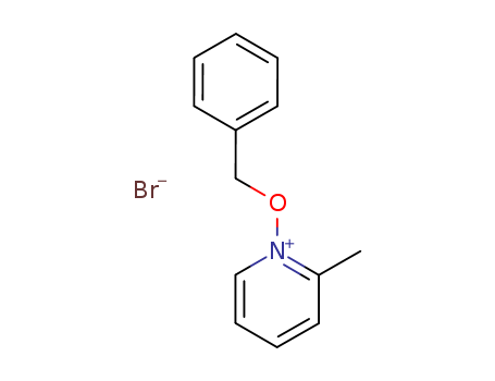 Pyridinium, 2-methyl-1-(phenylmethoxy)-,bromide (1:1) cas  27371-06-8