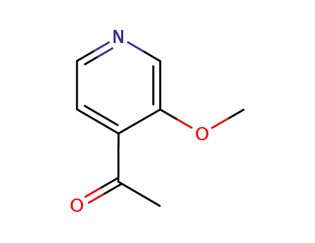 Molecular Structure of 83431-02-1 (Ethanone, 1-(3-methoxy-4-pyridinyl)- (9CI))