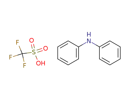 Molecular Structure of 164411-06-7 (Diphenylammonium trifluoromethanesulfonate)