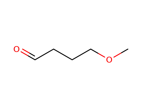 Molecular Structure of 21071-24-9 (4-methoxybutanal)