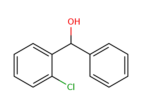 Molecular Structure of 16071-26-4 ((R)-2-chloro-diphenylmethanol)