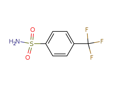 Molecular Structure of 830-43-3 (4-(Trifluoromethyl)benzenesulfonamide)