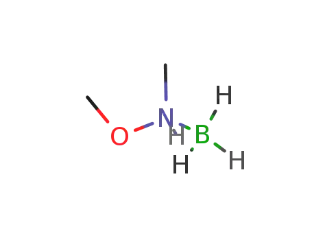 Molecular Structure of 126666-64-6 ((CH<sub>3</sub>O)(CH<sub>3</sub>)HN*BH<sub>3</sub>)