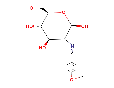 (e)-6-(Hydroxymethyl)-3-(4-methoxybenzylideneamino)tetrahydro-2h-pyran-2,4,5-triol