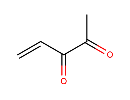 Molecular Structure of 91238-45-8 (4-Pentene-2,3-dione)