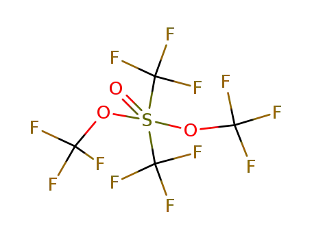 Molecular Structure of 66632-46-0 (bis(trifluoromethyl)bis(trifluoromethoxy)oxosulfur(VI))