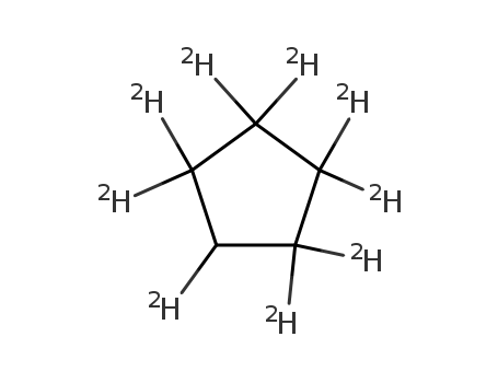Molecular Structure of 80862-68-6 (CYCLOPENTANE-D9)