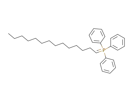 Molecular Structure of 96854-01-2 (Phosphorane, triphenyltetradecylidene-)