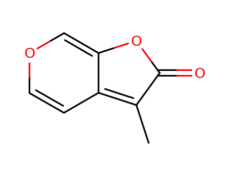 Molecular Structure of 857054-02-5 (3-METHYL-2H-FURO[2,3-C]PYRAN-2-ONE)