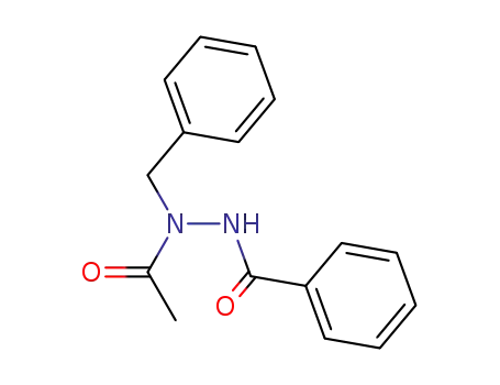 1-acetyl-1-benzyl-2-benzoylhydrazine