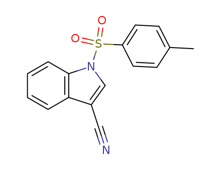 1-[(4-methylphenyl)sulfonyl]-1H-indole-3-carbonitrile