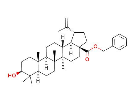 benzyl (1R,3aS,5aR,5bR,7aR,9S,11aR,11bR,13aR,13bR)-9-hydroxy-5a,5b,8,8,11a-pentamethyl-1-(prop-1-en-2-yl)icosahydro-3aH-cyclopenta[a]chrysene-3a-carboxylate