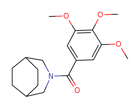 3-azabicyclo[3.2.2]non-3-yl(3,4,5-trimethoxyphenyl)methanone