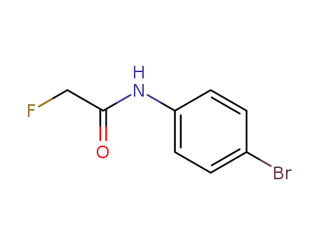 Molecular Structure of 351-05-3 (N-(4-bromophenyl)-2-fluoro-acetamide)