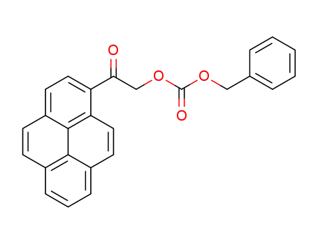 Molecular Structure of 1449331-28-5 (benzyl 2-oxo-2-(pyren-1-yl)ethyl carbonate)