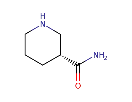 Molecular Structure of 168749-30-2 ((R)-NIPECOTAMIDE)