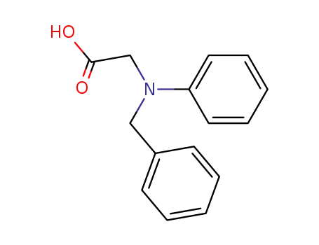 2-[Benzyl(phenyl)amino]acetic acid