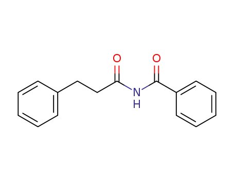 Molecular Structure of 92963-03-6 (N-(3-phenylpropanoyl)benzamide)