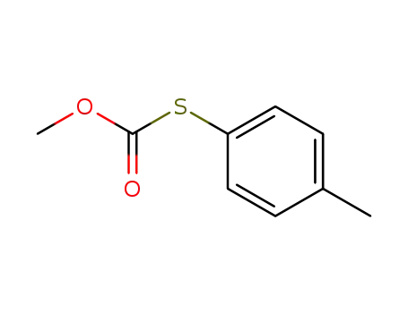 Molecular Structure of 3186-53-6 (O-methyl S-p-methylphenyl thiocarbonate)