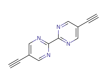 Molecular Structure of 679844-18-9 (2,2'-Bipyrimidine, 5,5'-diethynyl-)