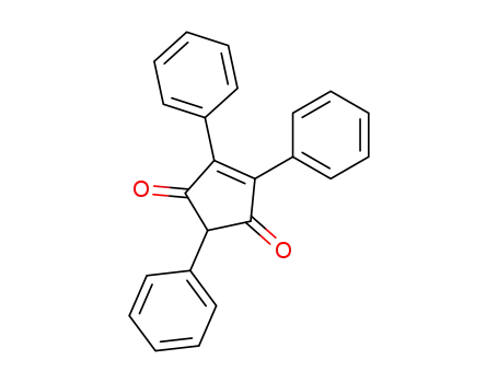 4-Cyclopentene-1,3-dione, 2,4,5-triphenyl-