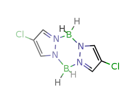 Molecular Structure of 18601-55-3 (2,6-dichloro-4,4,8,8-tetrahdropyrazabole)
