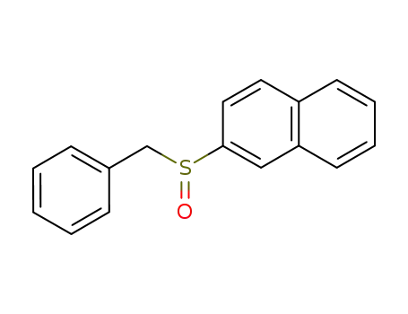 Naphthalene, 2-[(phenylmethyl)sulfinyl]-